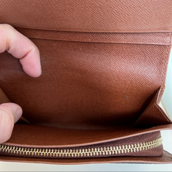 LV Louis Vuitton Porte-Monnaie Wallet in Monogram Canvas - Picture 8 of 10